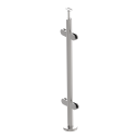 Stainless steel pole, VK-straight AISI304, D42,4/4